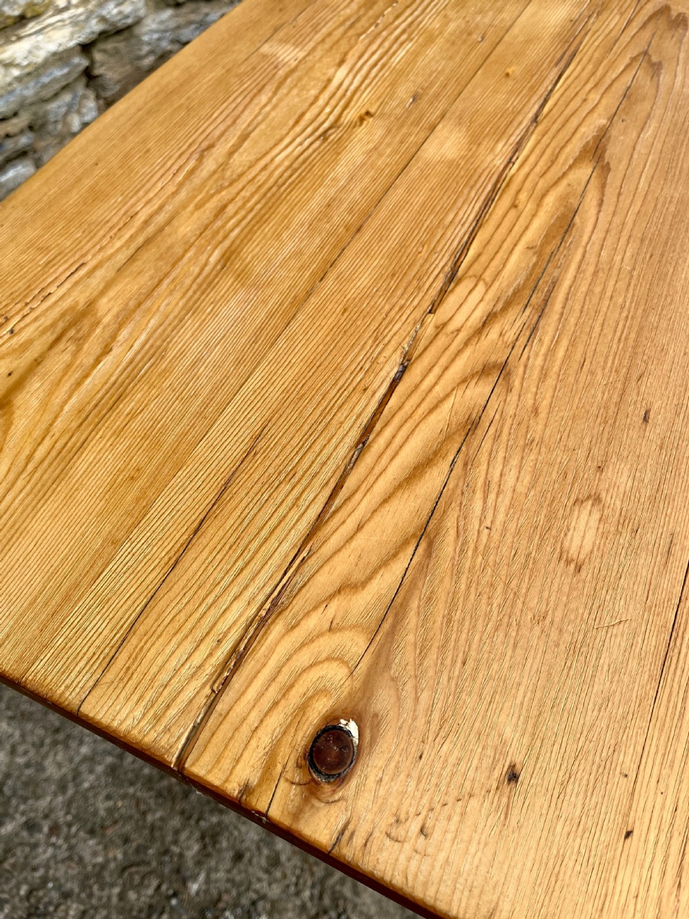 Victorian Pine Farmhouse Table View XVIII