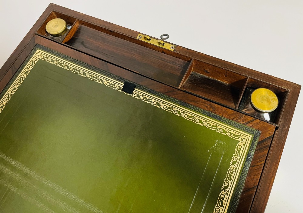 Victorian Rosewood Inlaid Writing Slope View VI