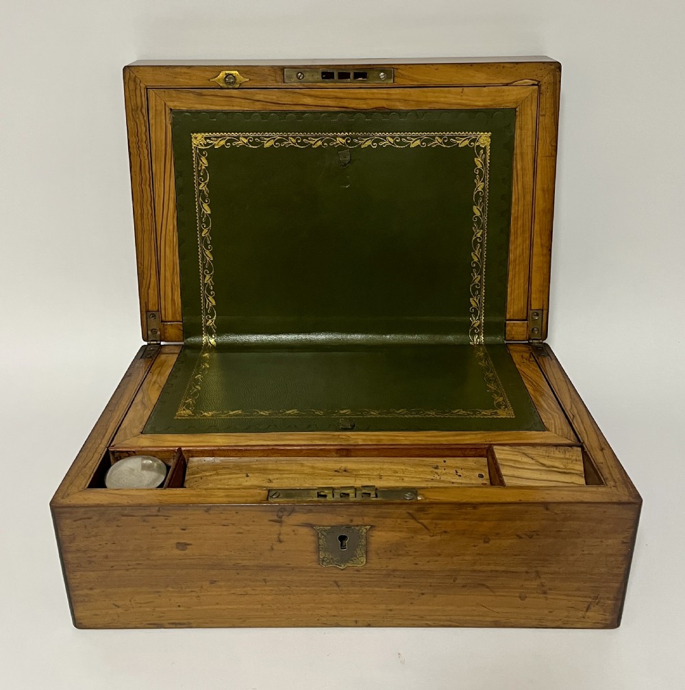 Victorian Walnut Writing Slope
