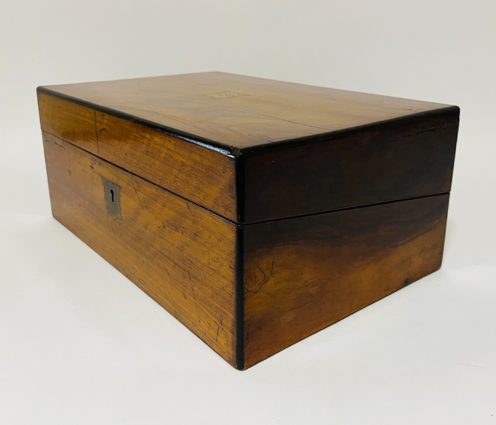 Victorian Walnut Writing Slope
 View XI