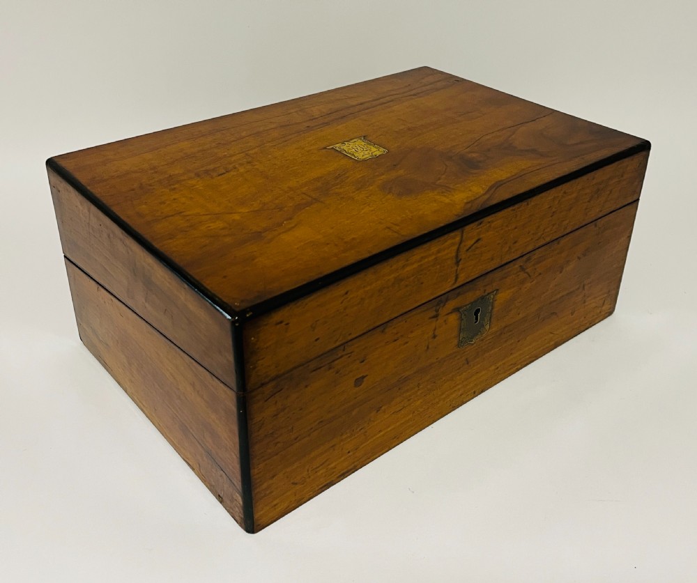 Victorian Walnut Writing Slope
 View XII