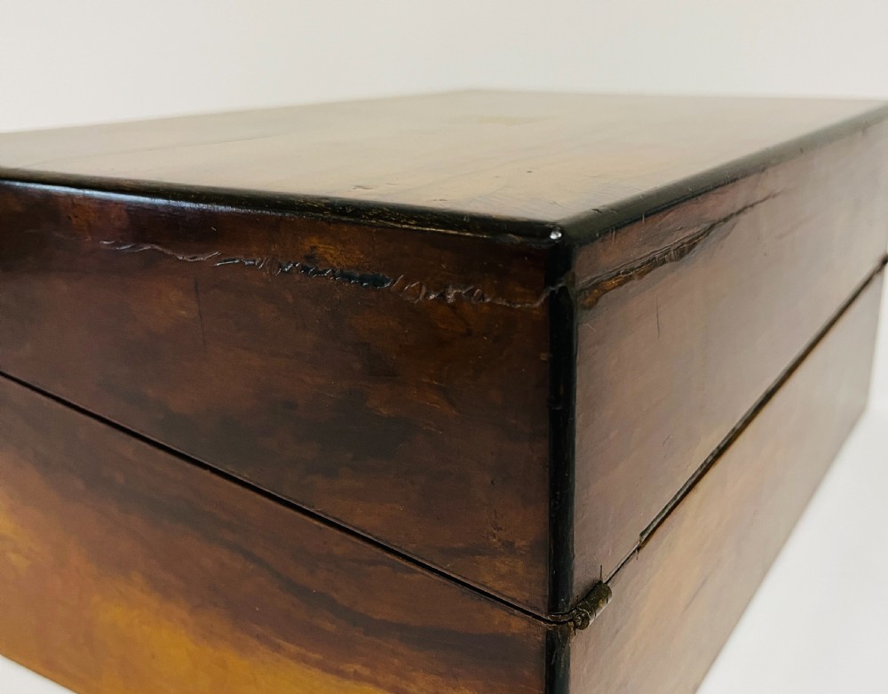 Victorian Walnut Writing Slope
 View XIII