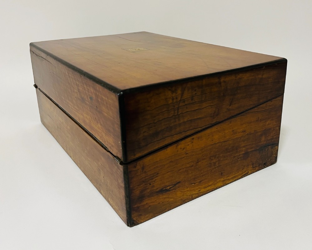 Victorian Walnut Writing Slope
 View XV