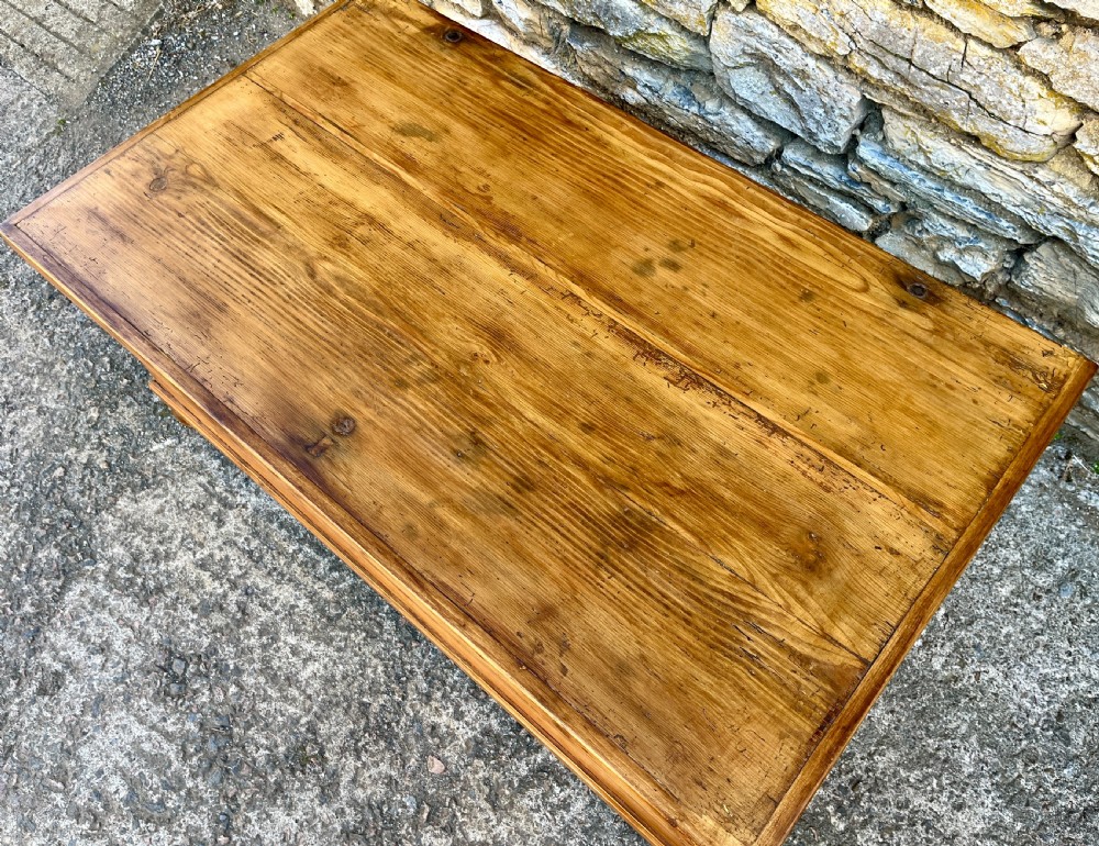 Large Antique Stripped Pine Blanket Box View XXIV