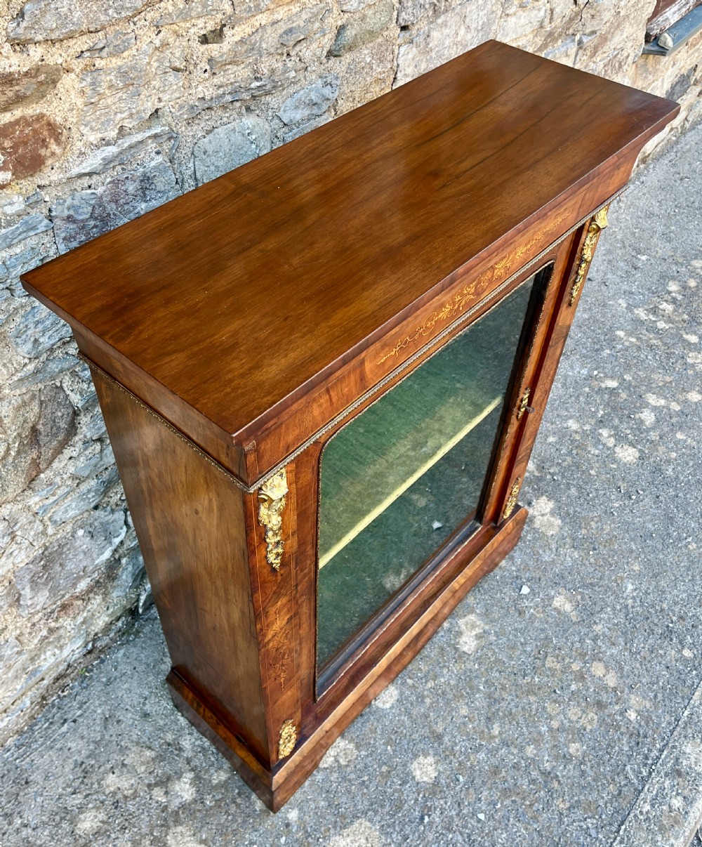 Victorian Walnut Pier Cabinet View VII