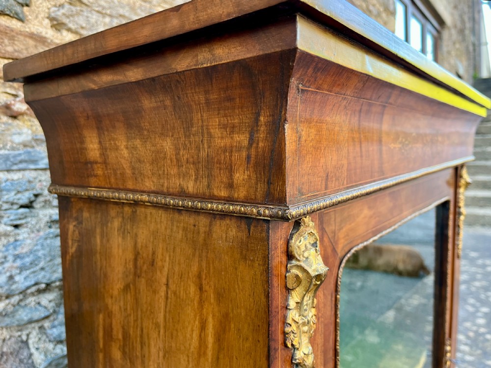Victorian Walnut Pier Cabinet View VIII