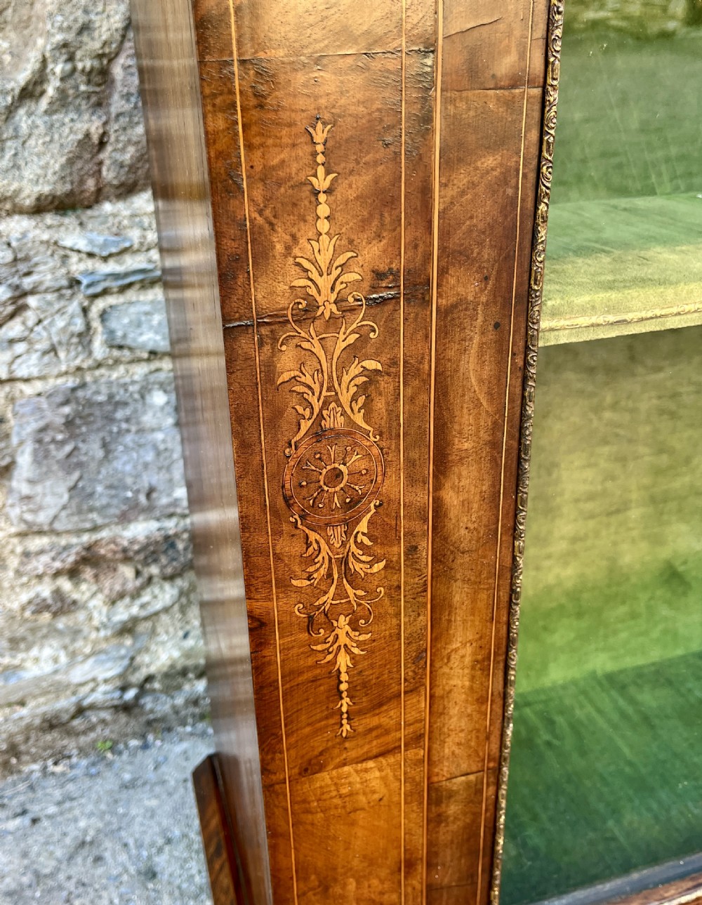 Victorian Walnut Pier Cabinet View IX