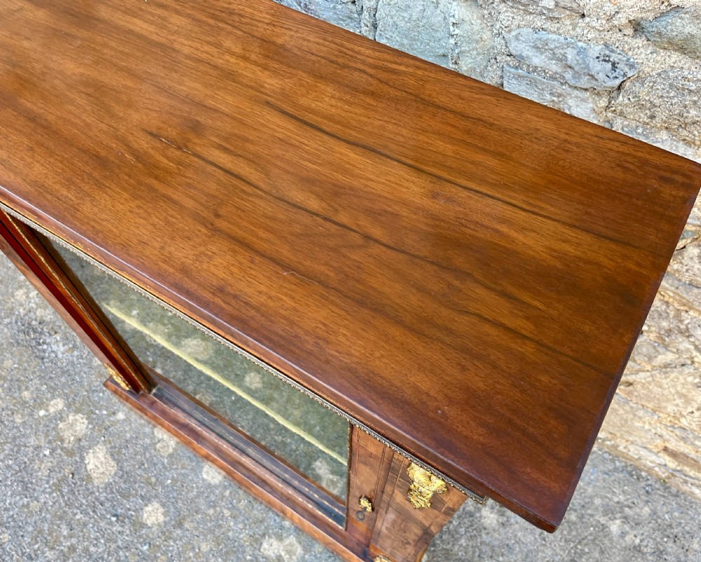 Victorian Walnut Pier Cabinet View X