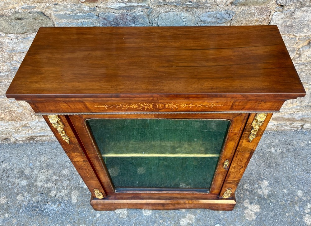 Victorian Walnut Pier Cabinet View XII