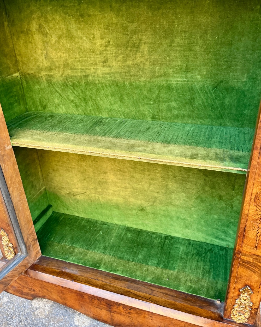 Victorian Walnut Pier Cabinet View XIV