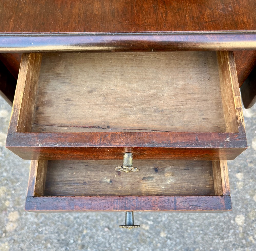 Regency Mahogany Drop Flap Work Table View IV