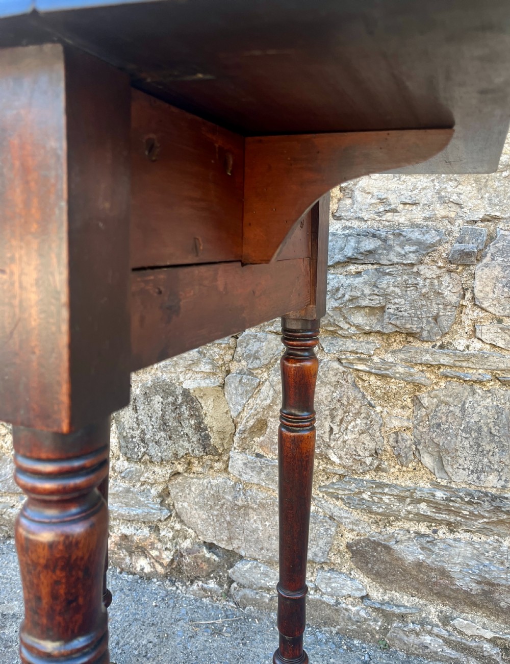 Regency Mahogany Drop Flap Work Table View VIII