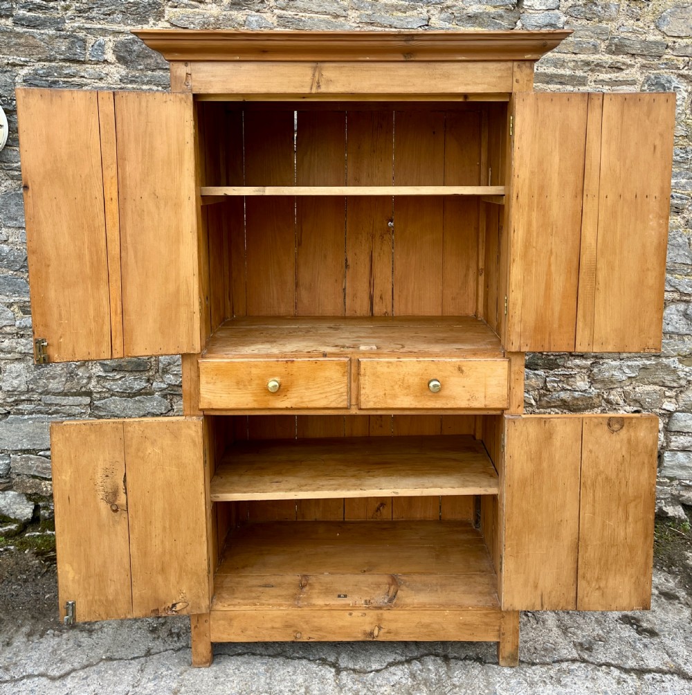 Antique Pine Housekeeper’s Cupboard View VII