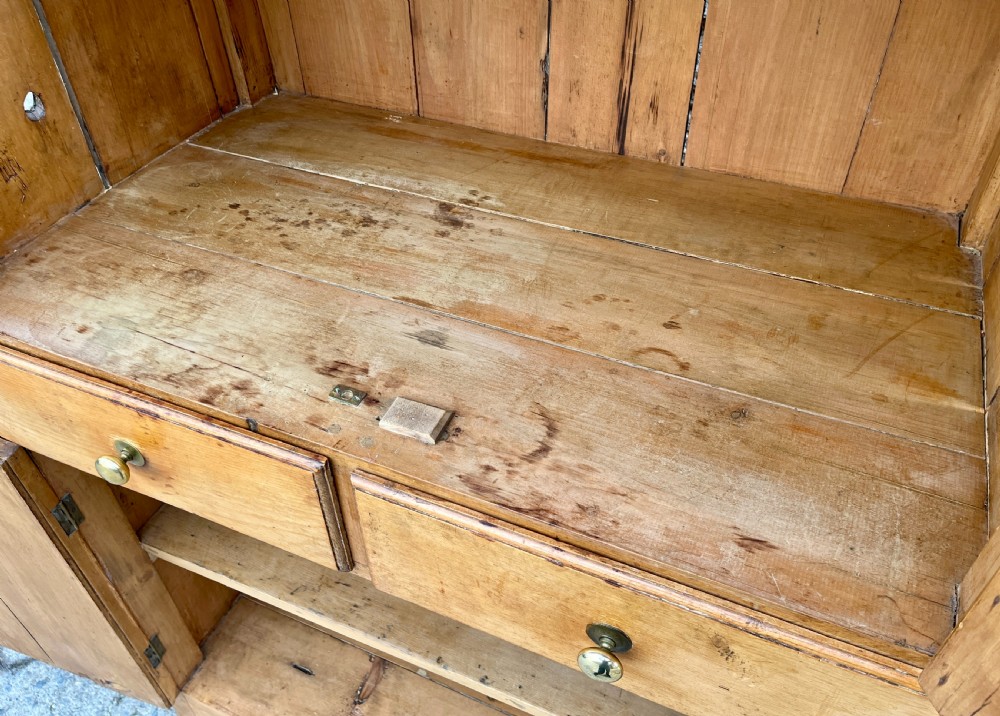 Antique Pine Housekeeper’s Cupboard View XII