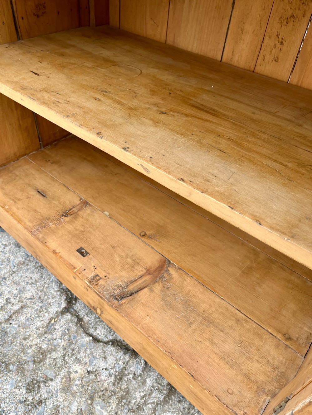 Antique Pine Housekeeper’s Cupboard View XIII