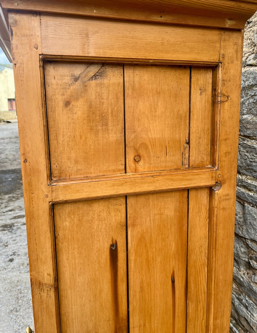 Antique Pine Housekeeper’s Cupboard View XVI