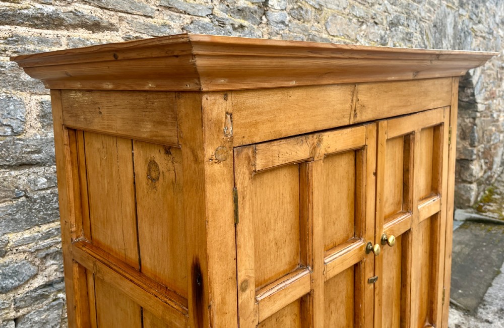 Antique Pine Housekeeper’s Cupboard View XX