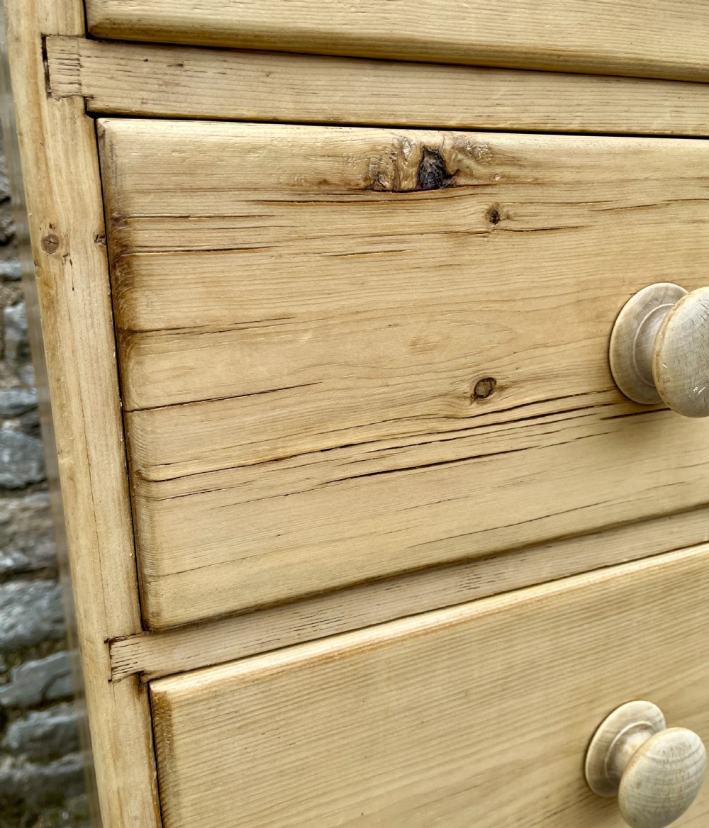 Victorian Stripped Pine Chest of Drawers
 View VI
