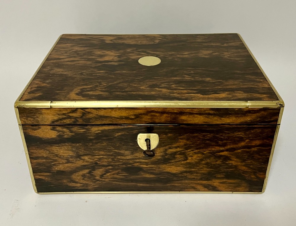 Victorian Coromandel Fitted Collector's Box