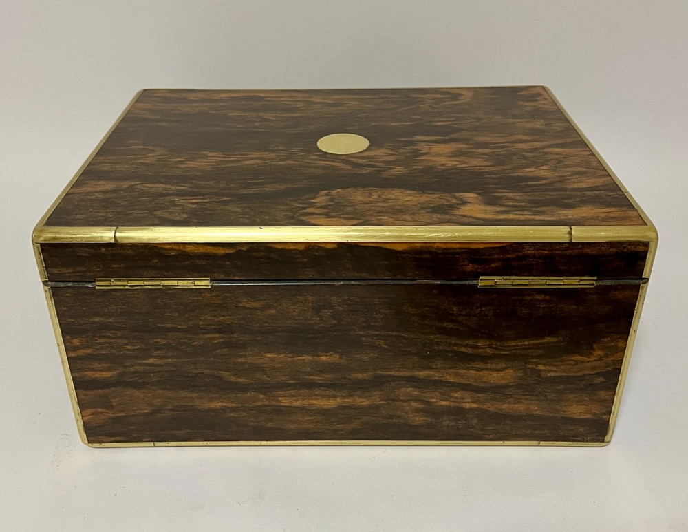 Victorian Coromandel Fitted Collector's Box View X