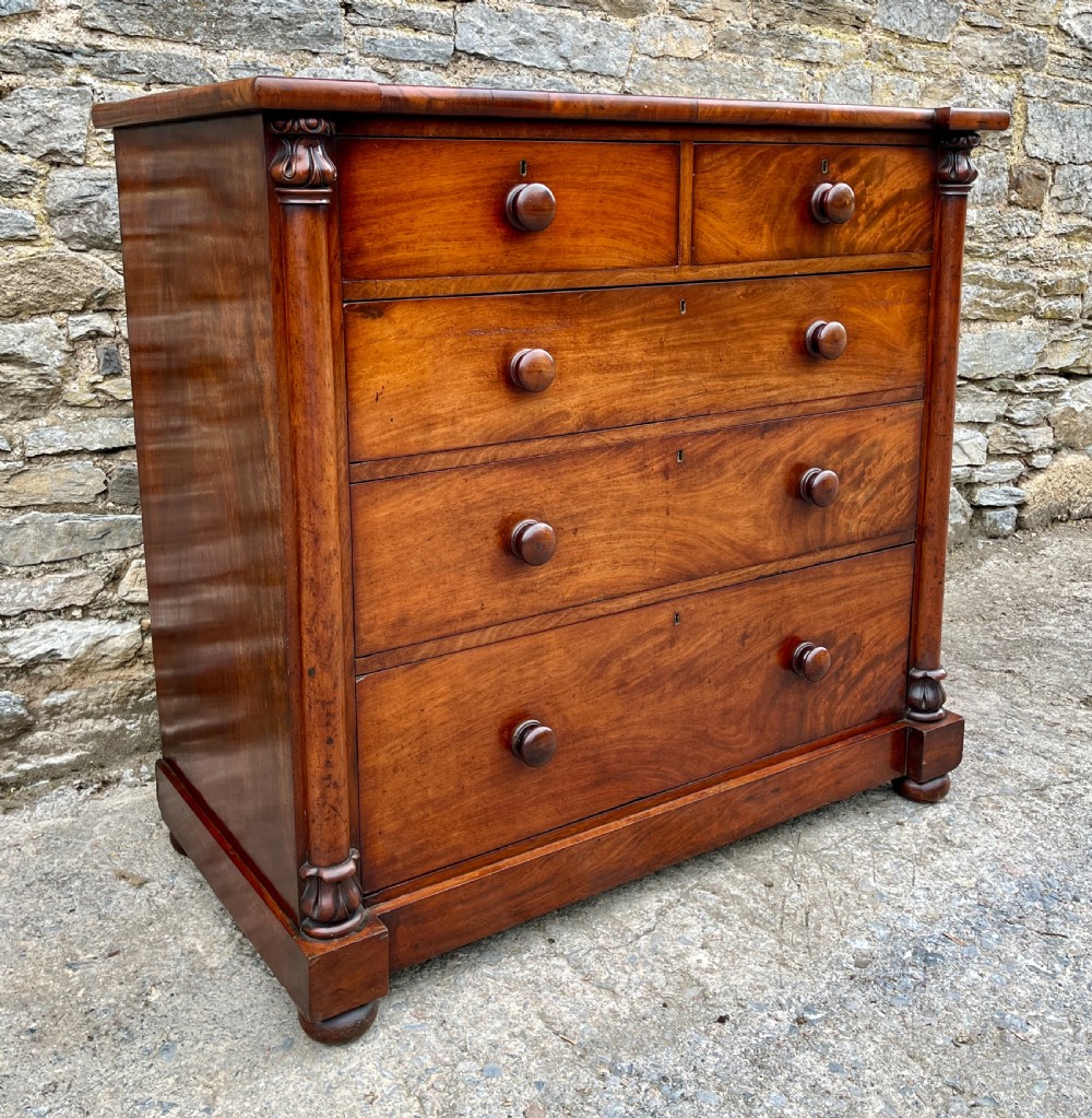 Victorian Mahogany Chest of Drawers View IV