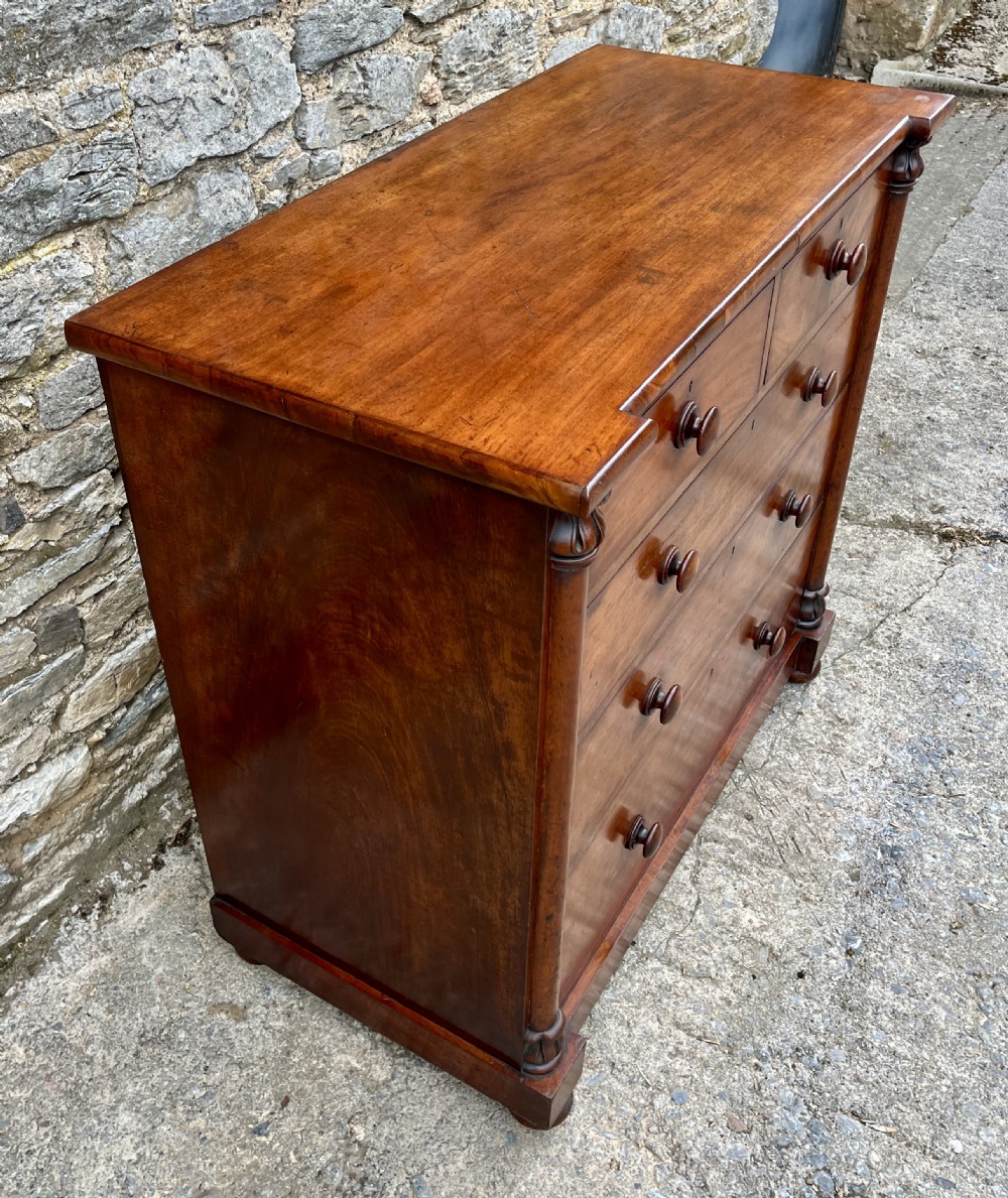 Victorian Mahogany Chest of Drawers View VI
