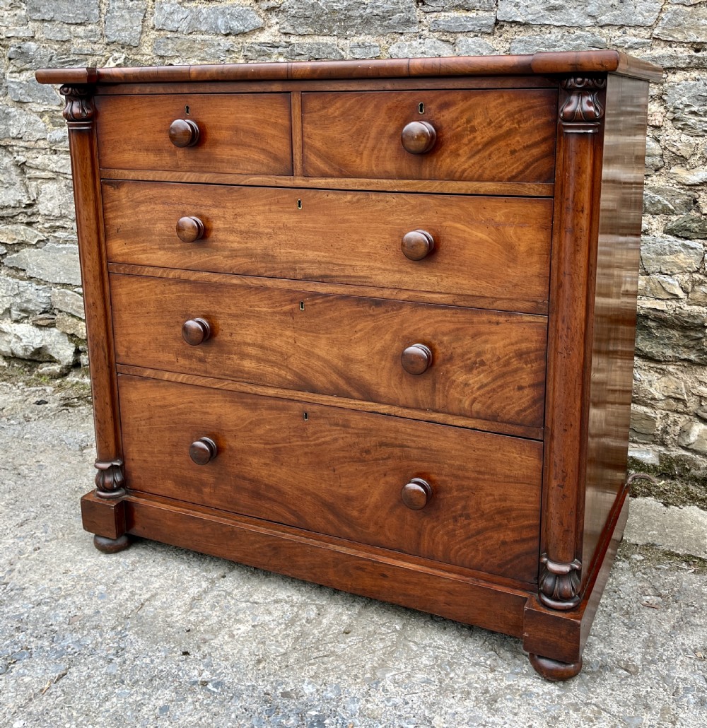 Victorian Mahogany Chest of Drawers View VIII