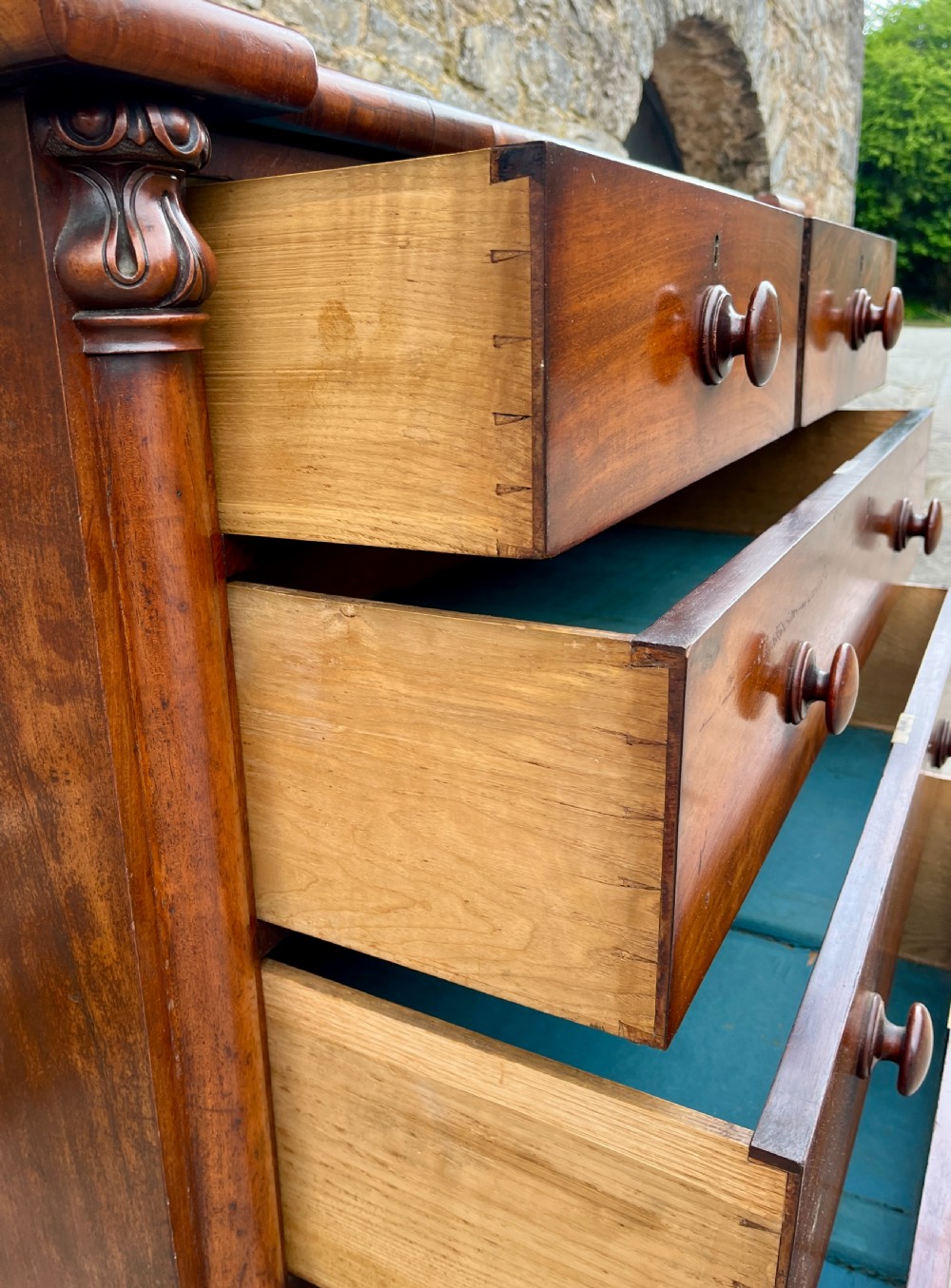 Victorian Mahogany Chest of Drawers View XIV