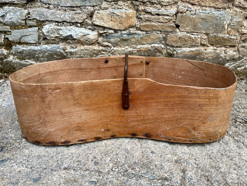Antique East Anglian Bentwood Seed Lip View II