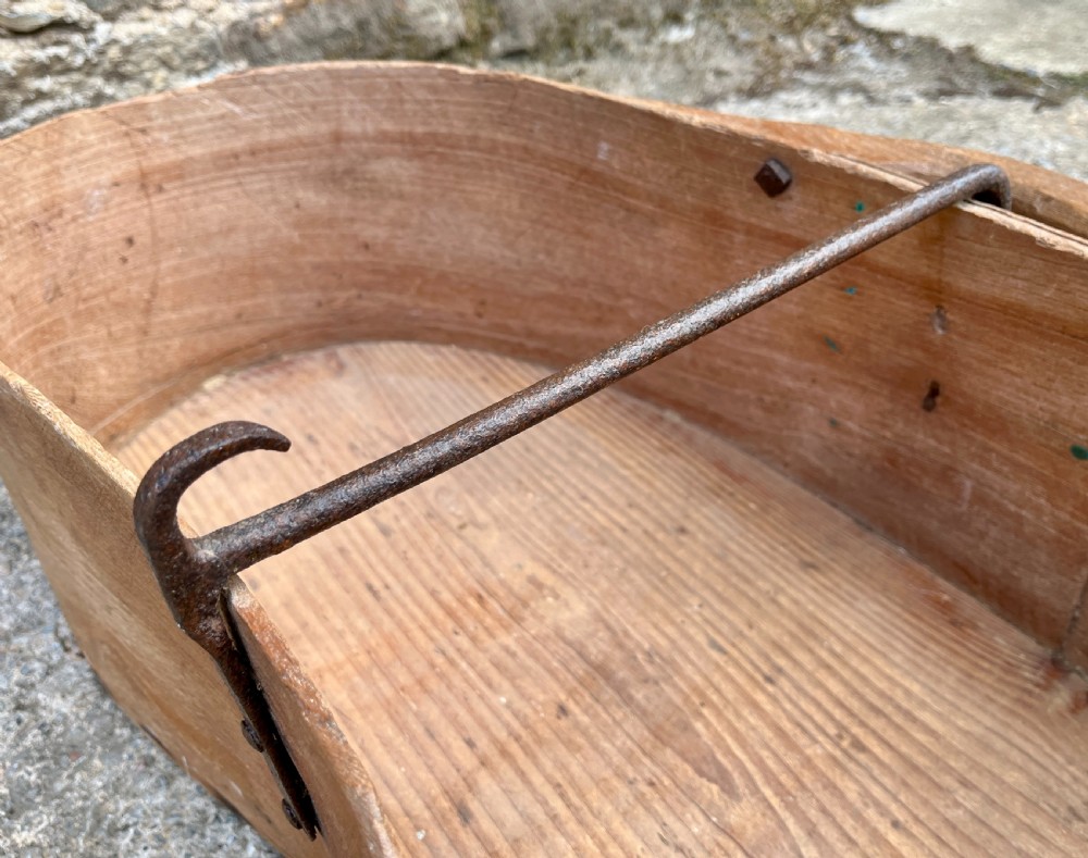 Antique East Anglian Bentwood Seed Lip View VI