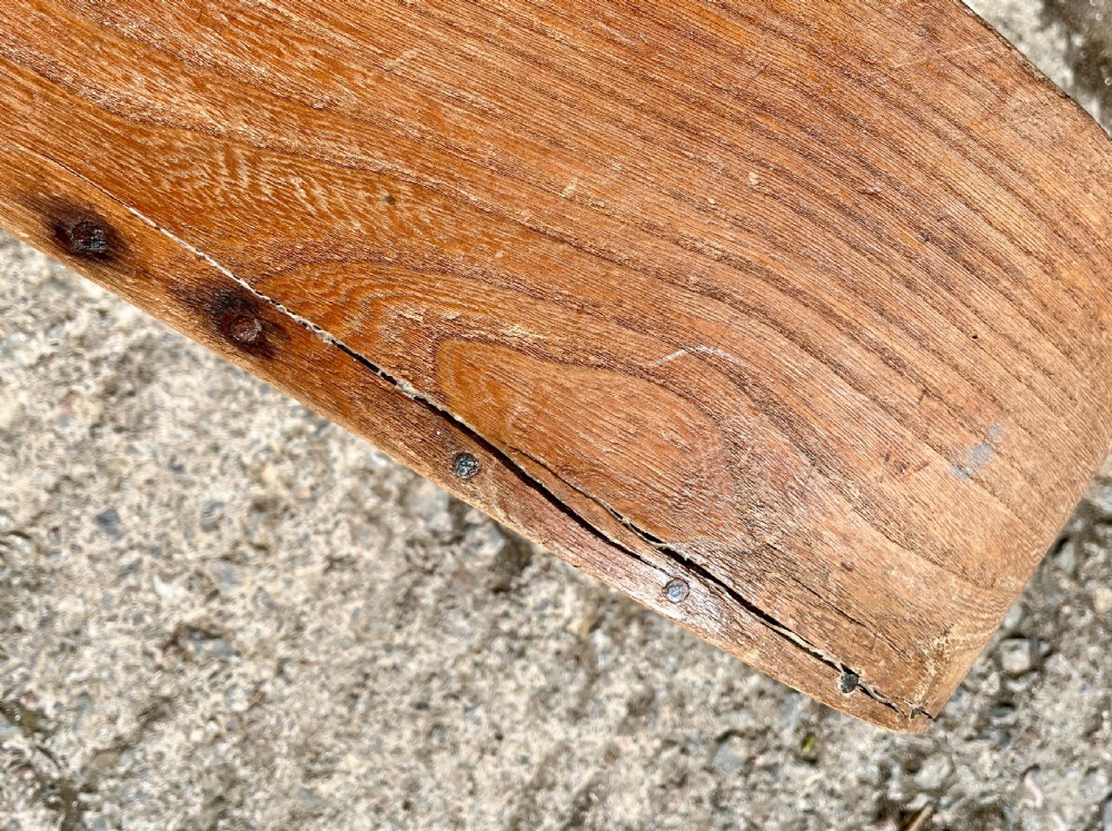 Antique East Anglian Bentwood Seed Lip View X