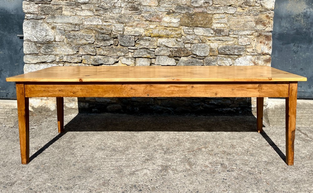 Antique Pine Farmhouse Table