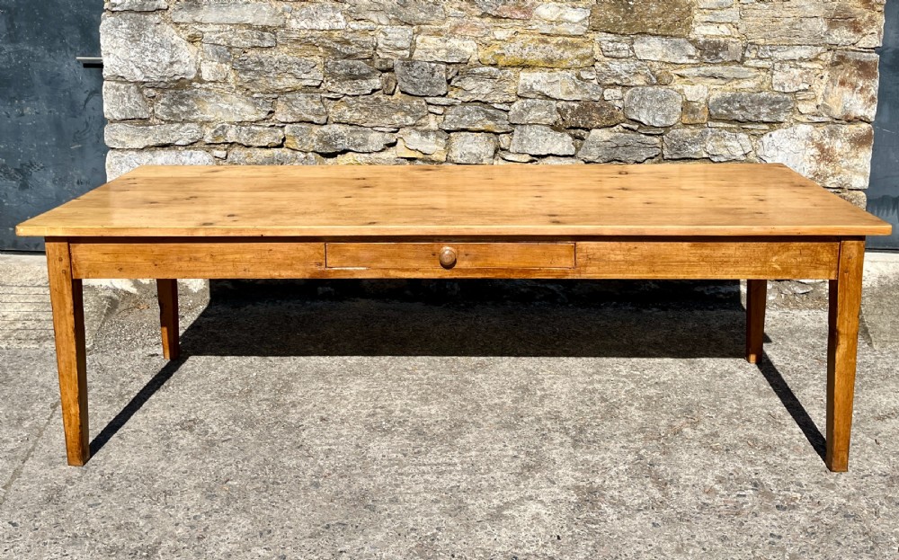 Antique Pine Farmhouse Table View III