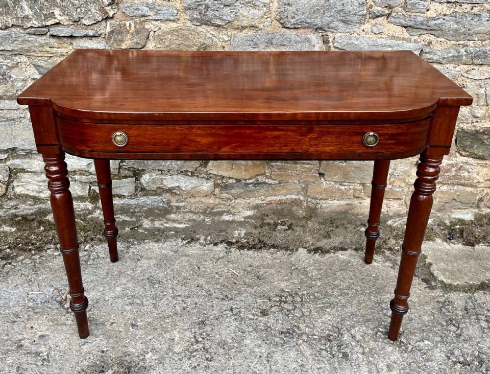 Regency Mahogany Breakfront Side Table View II