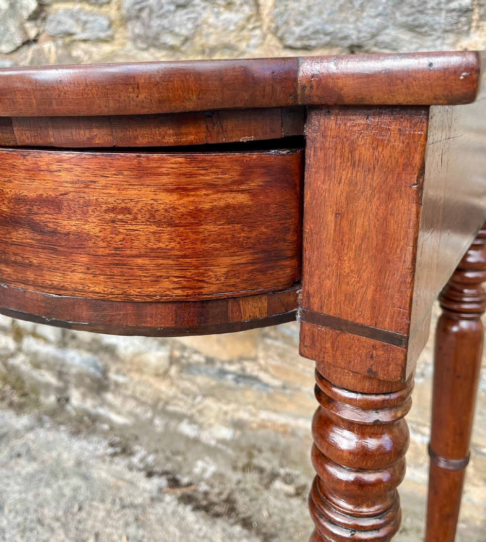 Regency Mahogany Breakfront Side Table View VIII