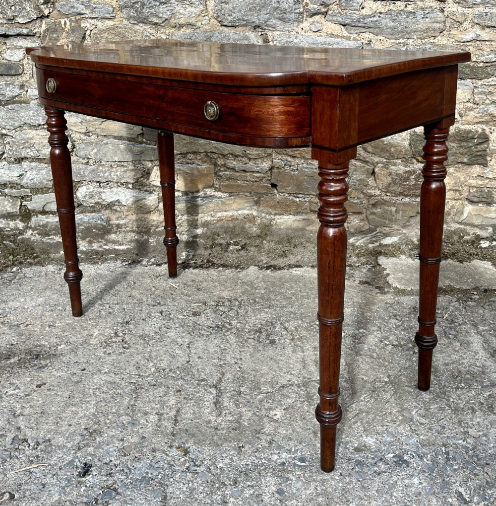 Regency Mahogany Breakfront Side Table View XII