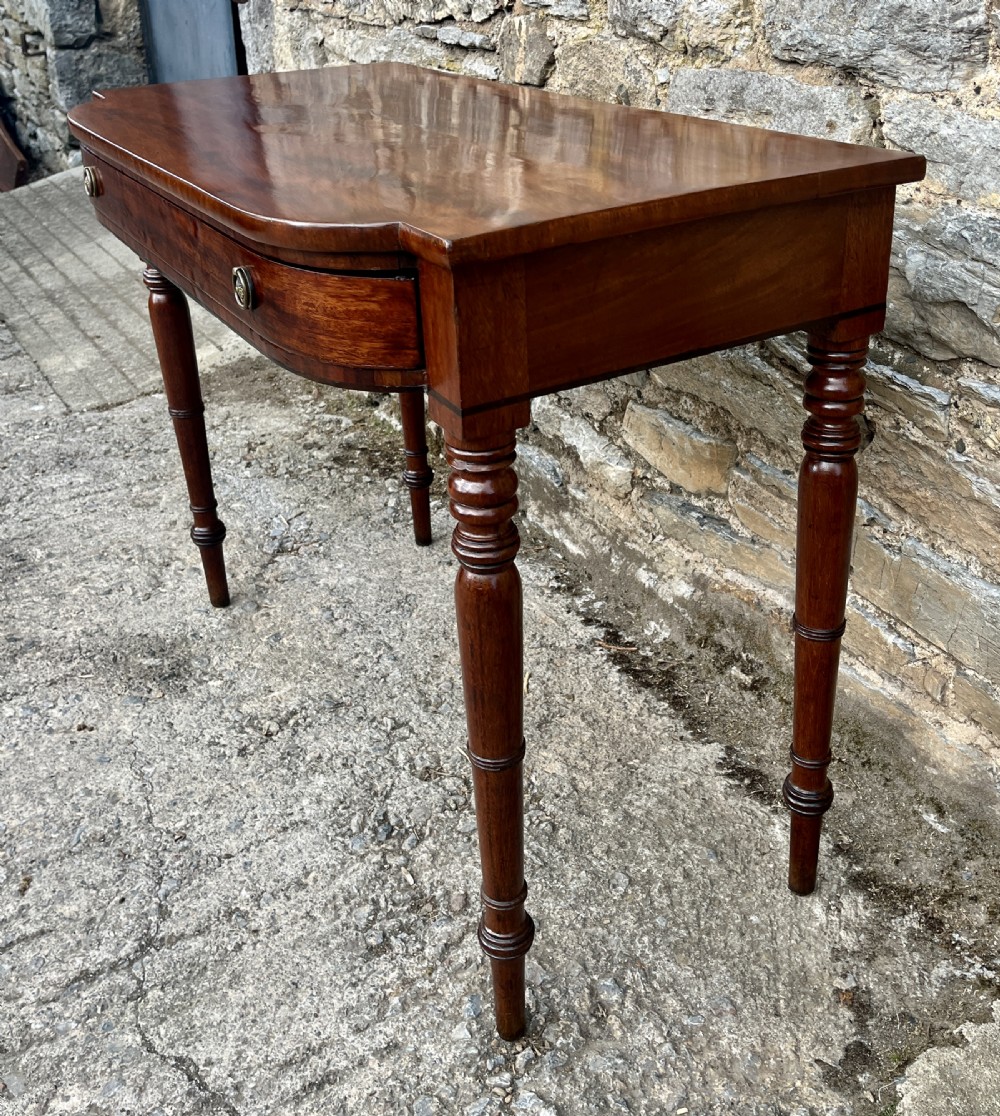 Regency Mahogany Breakfront Side Table View XIV