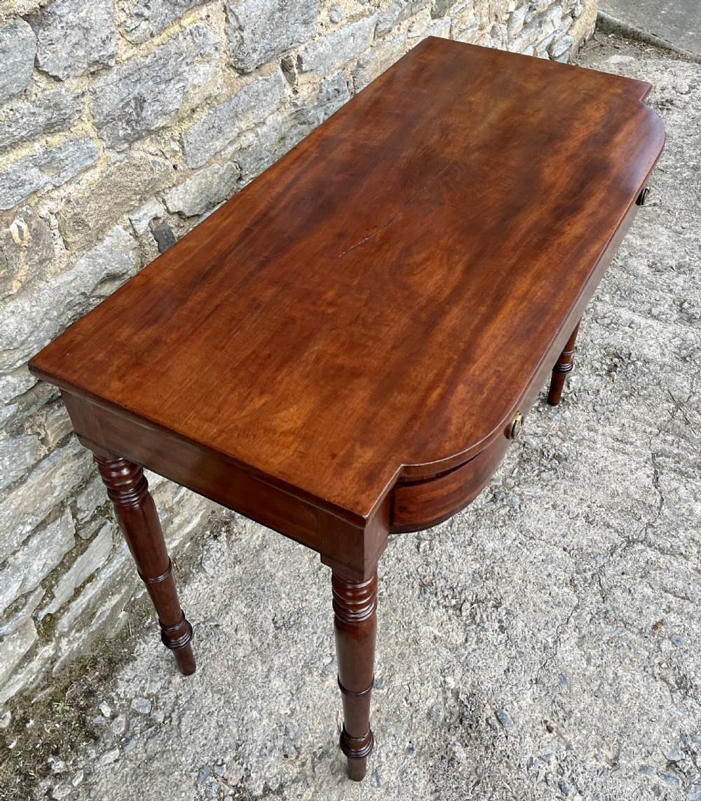 Regency Mahogany Breakfront Side Table View XVI