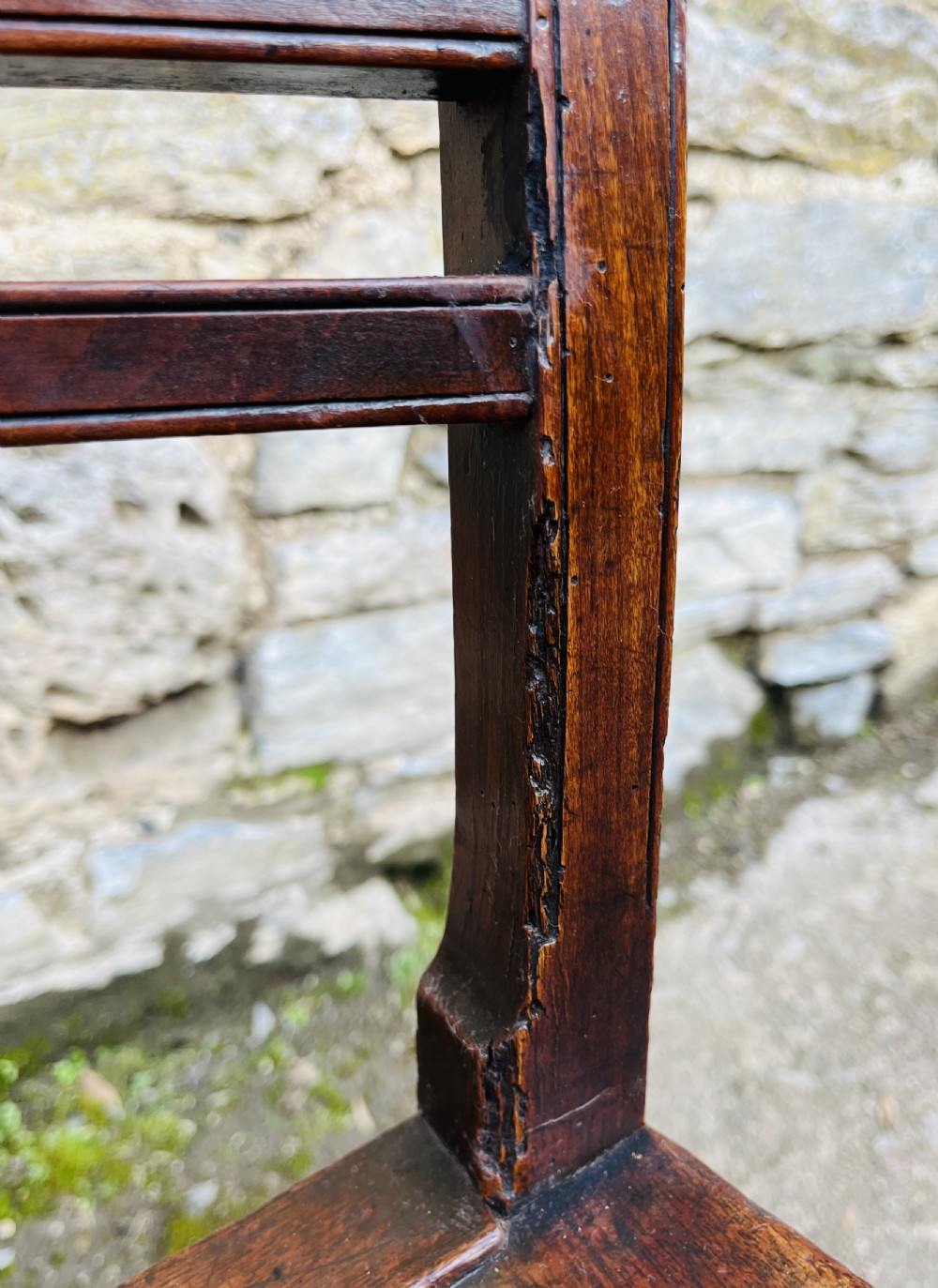 Set of 4 Georgian Suffolk Ball Back Chairs View XI