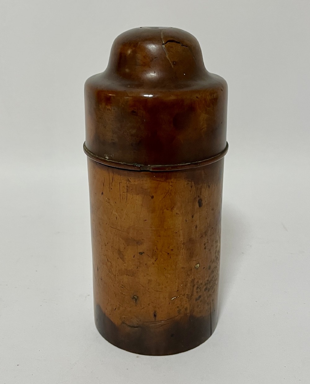 Large Treen Sycamore Apothecary Bottle Holder