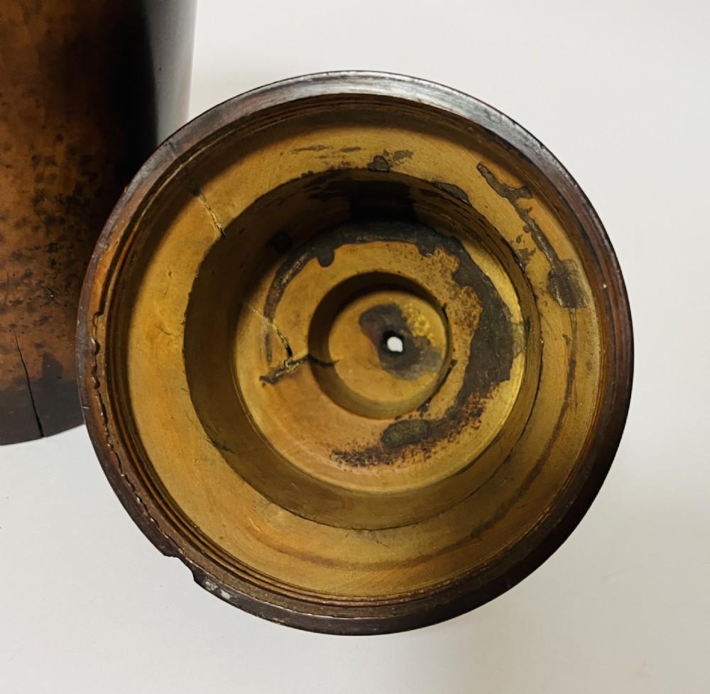 Large Treen Sycamore Apothecary Bottle Holder View XIII