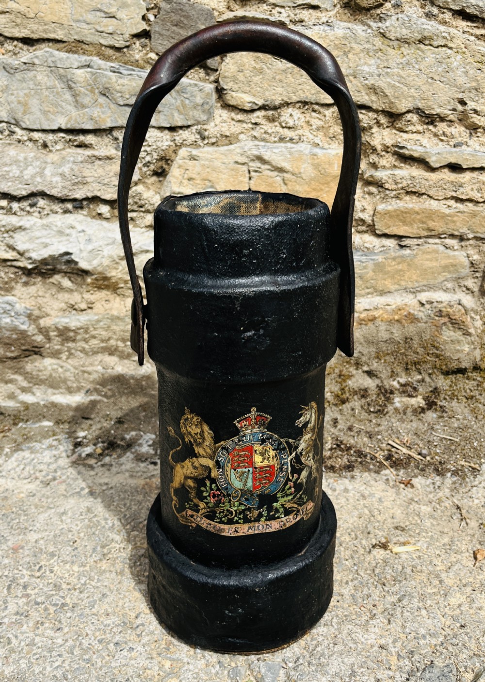 Antique Royal Navy Cordite Powder Bucket