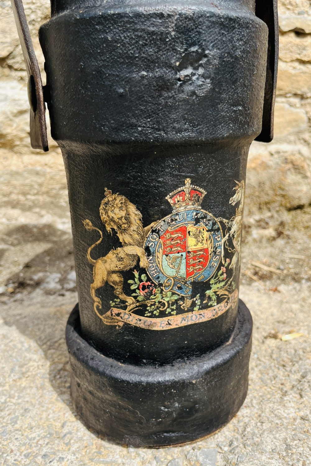 Antique Royal Navy Cordite Powder Bucket View III