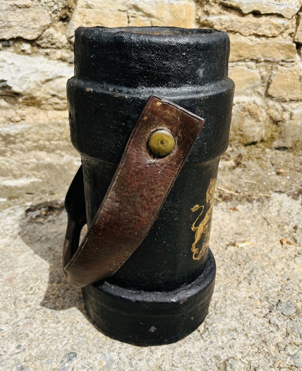 Antique Royal Navy Cordite Powder Bucket View IV