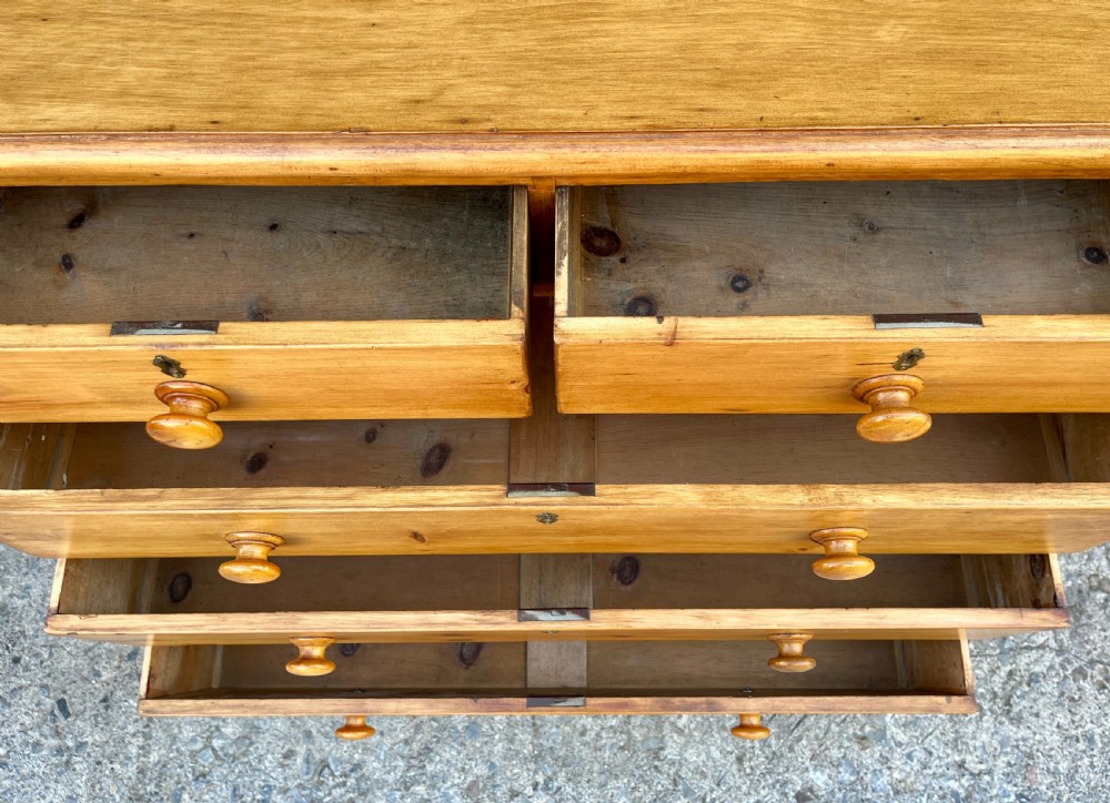 Antique Pine Chest of Drawers View XI