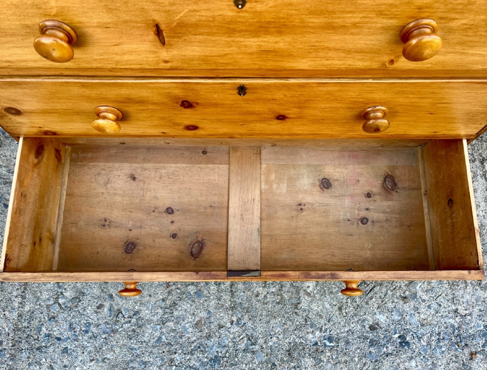 Antique Pine Chest of Drawers View XIII