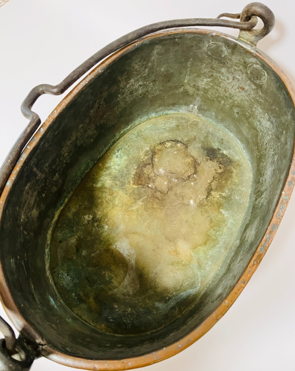 Large Victorian Copper Cooking Pot View IX