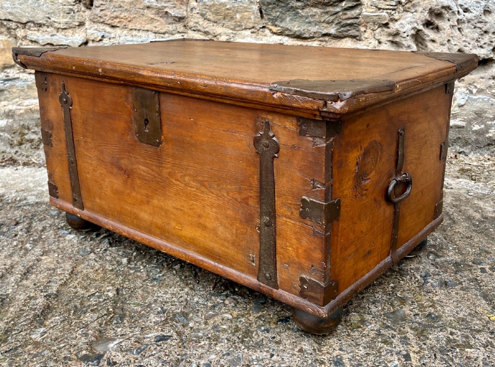 Anglo-Indian Teak Merchant’s Chest View V