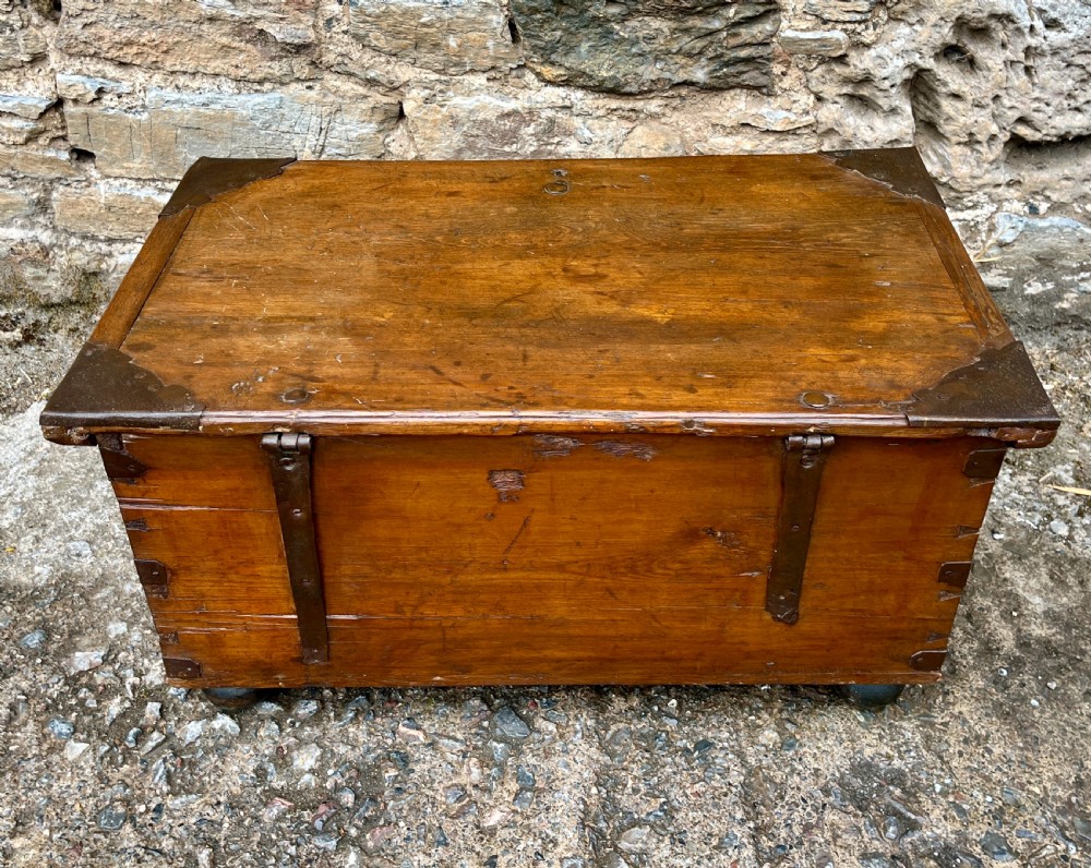 Anglo-Indian Teak Merchant’s Chest View VI