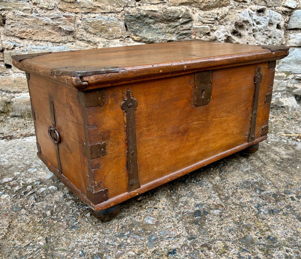 Anglo-Indian Teak Merchant’s Chest View XVI